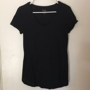 Simple Black Tee